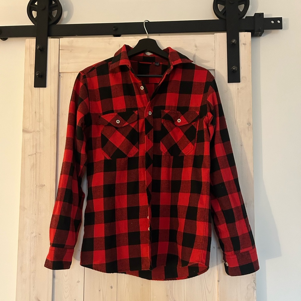 Red and black flannel